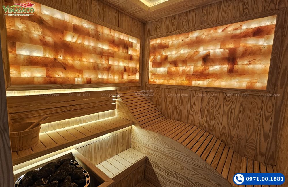 Phòng xông hơi đá muối Himalaya