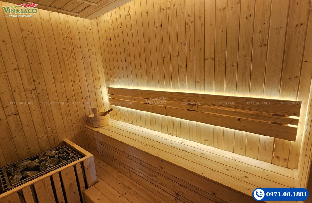 Thi công phòng xông hơi cho Antarra Spa & Treatment 404 Xã Đàn