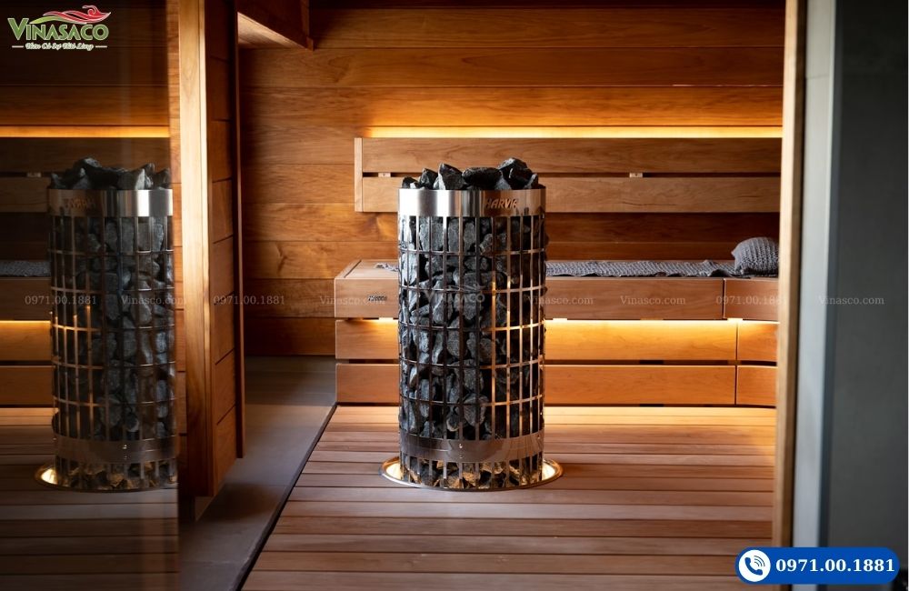 Gỗ dùng để đóng phòng xông giữ nhiệt tốt