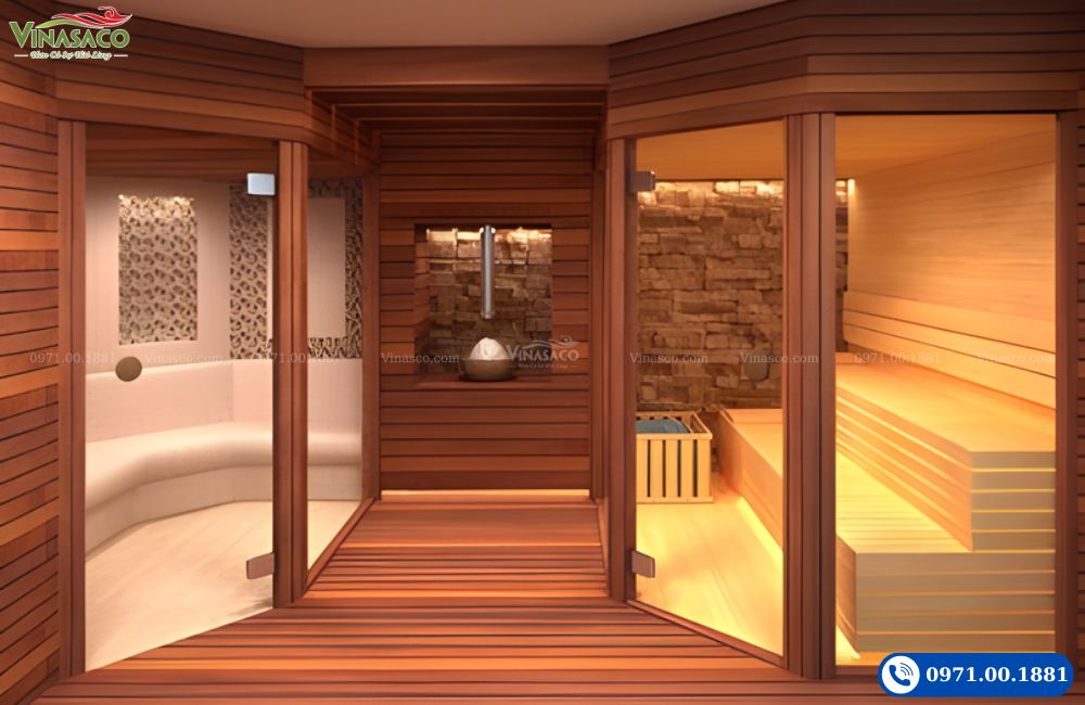 Khu vực Spa, xông hơi