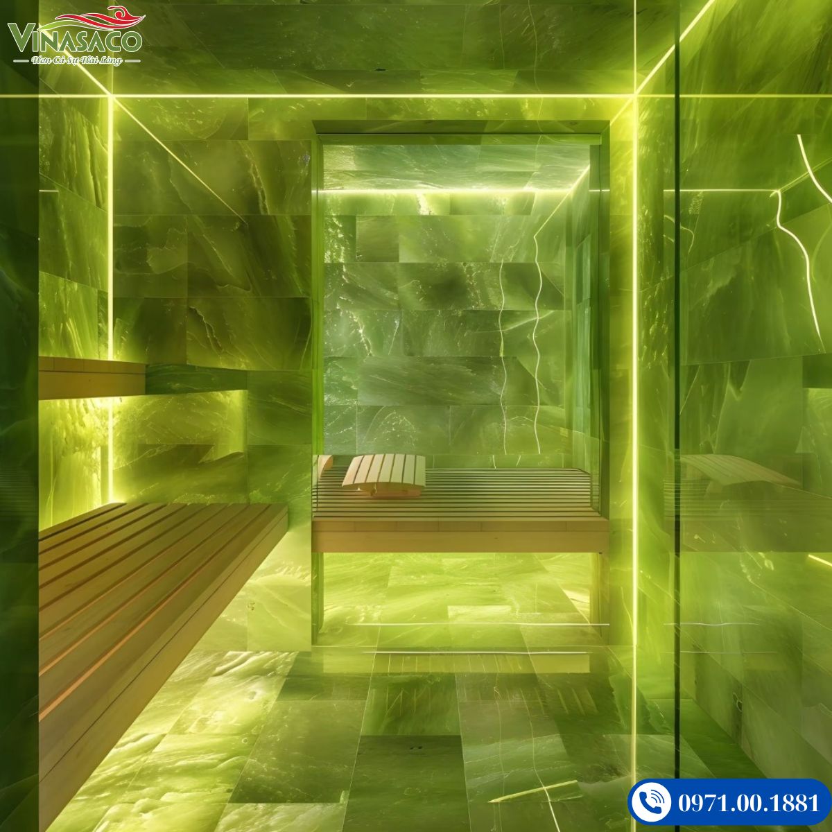 phòng xông hơi đá thạch anh