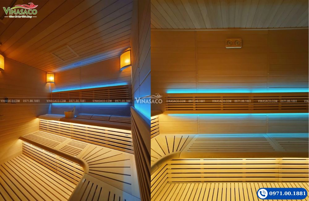 Phòng xông hơi Spa với các yêu cầu hoàn thiện chi tiết
