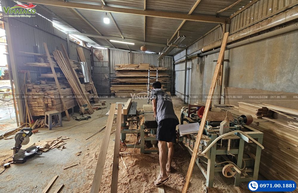 Xưởng Sản Xuất Phòng Xông Hơi Vinasaco – Thiết Kế Sauna Theo Yêu Cầu